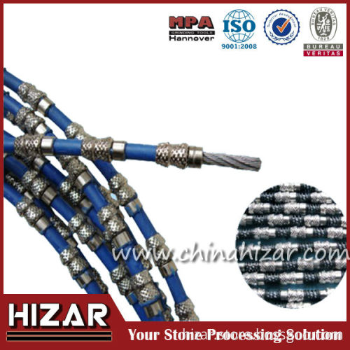 Diamond Wire Saw Cutting Steel